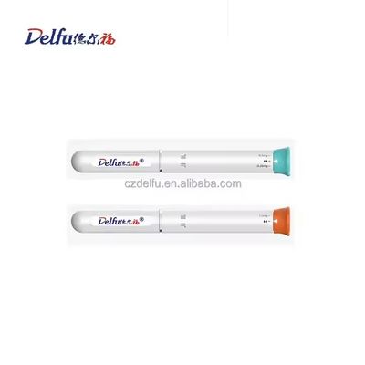 قلم تزریق پلاستیکی پزشکی انسولین یکبار مصرف، قلم تزریق کاهش وزن باریک برای لوگو و رنگ سفارشی